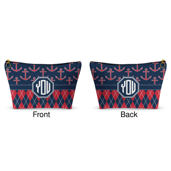 Anchors & Argyle Makeup Bag Approval