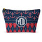 Anchors & Argyle Makeup Bag - Small - 8.5"x4.5" (Personalized)