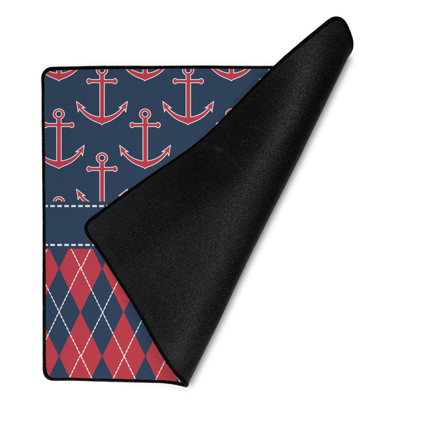Anchors & Argyle Medium Gaming Mats - FRONT W/FOLD