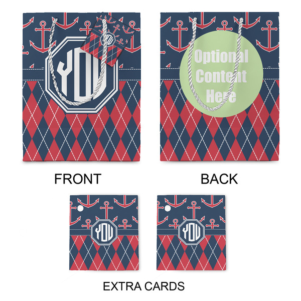 Anchors & Argyle Medium Gift Bag - Approval