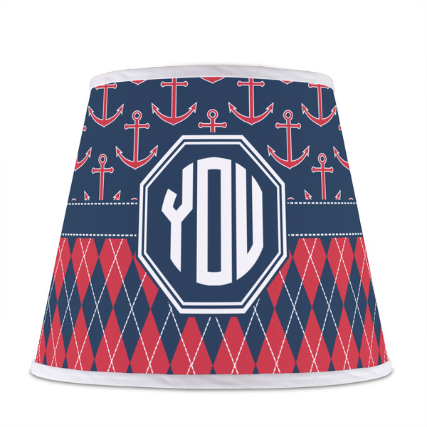 Anchors & Argyle Poly Film Empire Lampshade - Front View