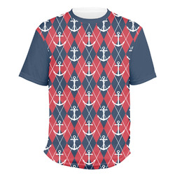 Anchors & Argyle Men's Crew T-Shirt - Medium