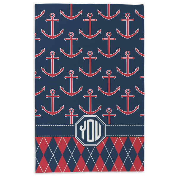 Anchors & Argyle Microfiber Dish Towel - APPROVAL
