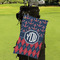 Anchors & Argyle Microfiber Golf Towels - Small - LIFESTYLE