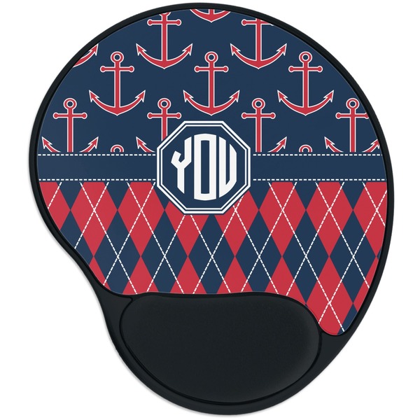 Custom Anchors & Argyle Mouse Pad with Wrist Support