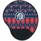 Anchors & Argyle Mouse Pad with Wrist Support - Main