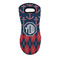 Anchors & Argyle Neoprene Oven Mitt - Single w/ Monogram