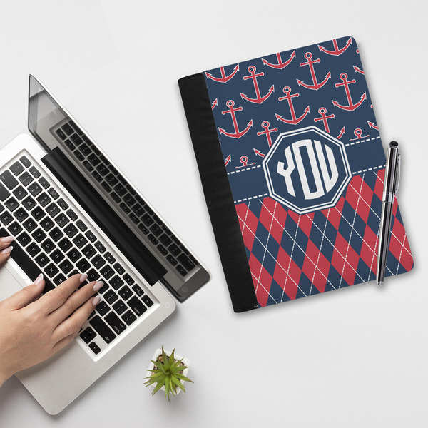 Anchors & Argyle Notebook Padfolio - LIFESTYLE (large)