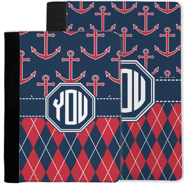Anchors & Argyle Notebook Padfolio - MAIN