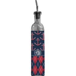 Anchors & Argyle Oil Dispenser Bottle (Personalized)