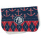 Anchors & Argyle Burp Cloth - Fleece w/ Monogram