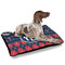 Anchors & Argyle Outdoor Dog Beds - Large - IN CONTEXT