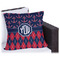 Anchors & Argyle Outdoor Pillow - 18" (Personalized)