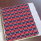 Anchors & Argyle Page Dividers - Set of 5 - In Context