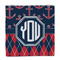 Anchors & Argyle Party Favor Gift Bag - Gloss - Front