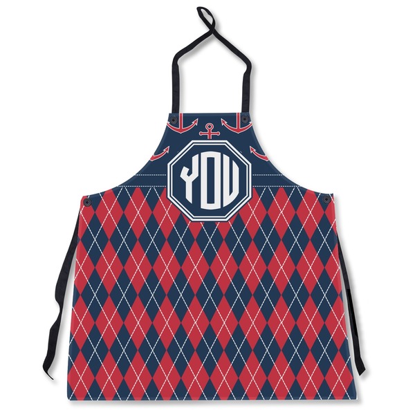Anchors & Argyle Personalized Apron