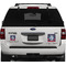 Anchors & Argyle Personalized Square Car Magnets on Ford Explorer
