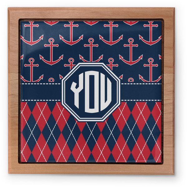 Anchors & Argyle Pet Urn - Apvl