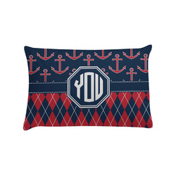 Anchors & Argyle Pillow Case - Standard (Personalized)