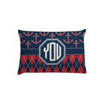 Anchors & Argyle Pillow Case - Toddler (Personalized)