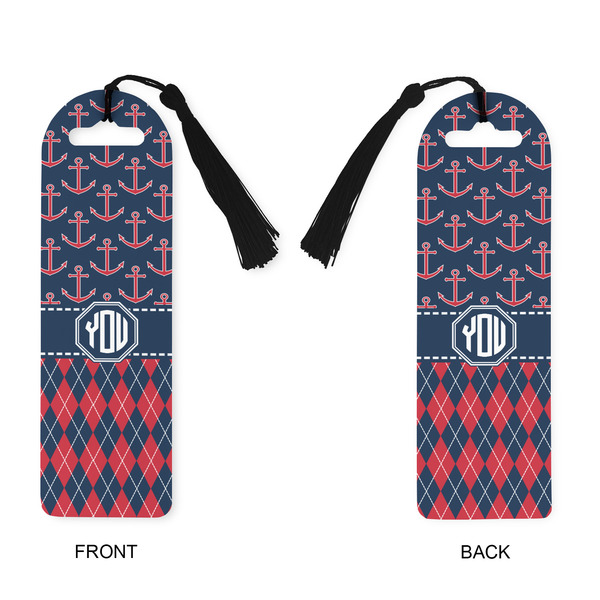 Anchors & Argyle Plastic Bookmarks - Approval