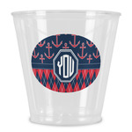 Anchors & Argyle Plastic Shot Glass (Personalized)