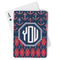 Anchors & Argyle Playing Cards (Personalized)