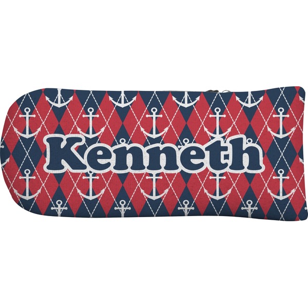 Anchors & Argyle Putter Cover (Front)