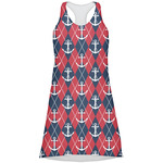 Anchors & Argyle Racerback Dress (Personalized)