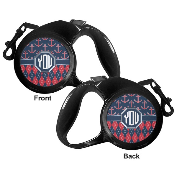 Anchors & Argyle Retractable Dog Leash - Small - Apvl