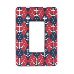 Anchors & Argyle Rocker Style Light Switch Cover