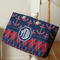 Anchors & Argyle Large Rope Tote - Life Style