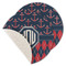Anchors & Argyle Round Linen Placemats - MAIN (Single Sided)