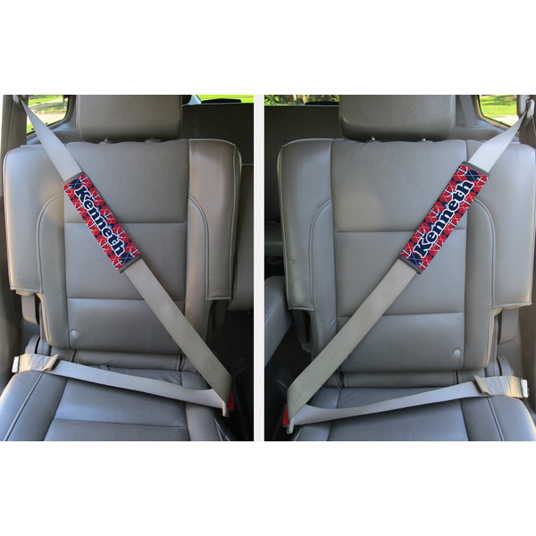 Anchors & Argyle Seat Belt Covers (Set of 2 - In the Car)