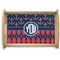 Anchors & Argyle Natural Wooden Tray - Small (Personalized)