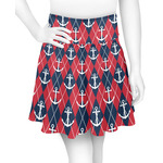 Anchors & Argyle Skater Skirt (Personalized)