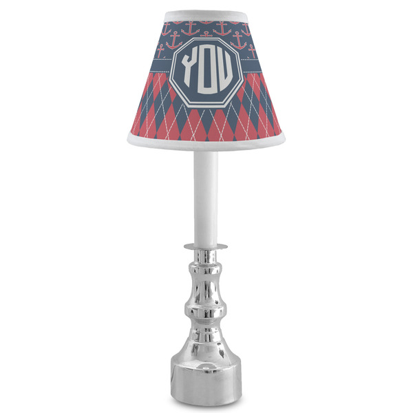 Anchors & Argyle Small Chandelier Lamp - LIFESTYLE (on candle stick)