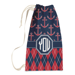 Anchors & Argyle Laundry Bags - Small (Personalized)
