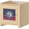 Anchors & Argyle Square Wall Decal on Wooden Cabinet