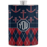 Anchors & Argyle Stainless Steel Flask (Personalized)