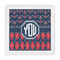 Anchors & Argyle Decorative Paper Napkins (Personalized)