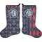 Anchors & Argyle Stocking - Double-Sided - Approval