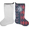Anchors & Argyle Stocking - Single-Sided - Approval