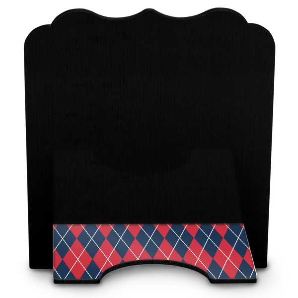 Anchors & Argyle Stylized Tablet Stand - Back