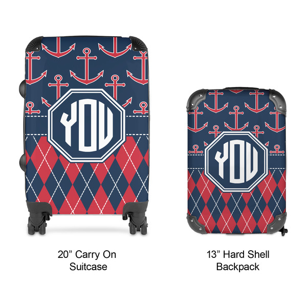 Anchors & Argyle Suitcase Set 4 - APPROVAL