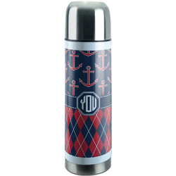 Anchors & Argyle Stainless Steel Thermos (Personalized)