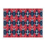 Anchors & Argyle Tissue Paper Sheets - Large - Heavyweight