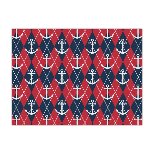 Custom Anchors & Argyle Tissue Paper Sheets - Large - Heavyweight