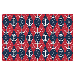 Anchors & Argyle Tissue Paper Sheets - X-Large - Heavyweight