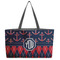 Anchors & Argyle Beach Totes Bag - w/ Black Handles (Personalized)
